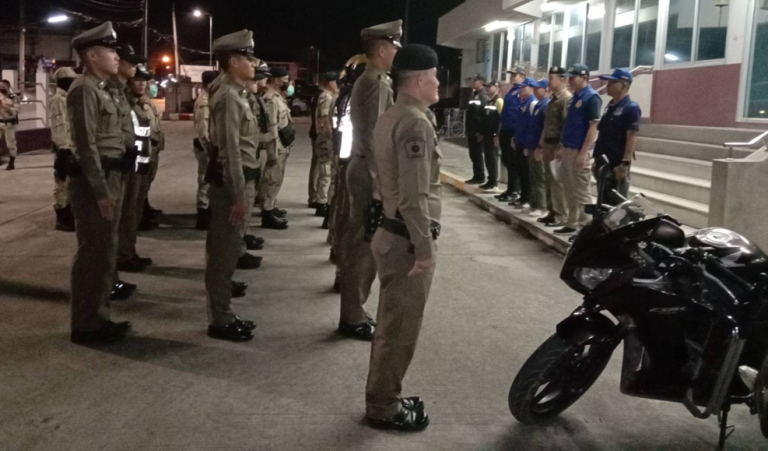 ออกตรวจสถานบริการ/สถานประกอบการคล้ายสถานบริการในพื้นที่ เพื่อจัดระเบียบสังคมและการป้องกันปราบปรามการกระทำความผิดเกี่ยวกับการค้ามนุษย์กุมภาพันธ์ 2568