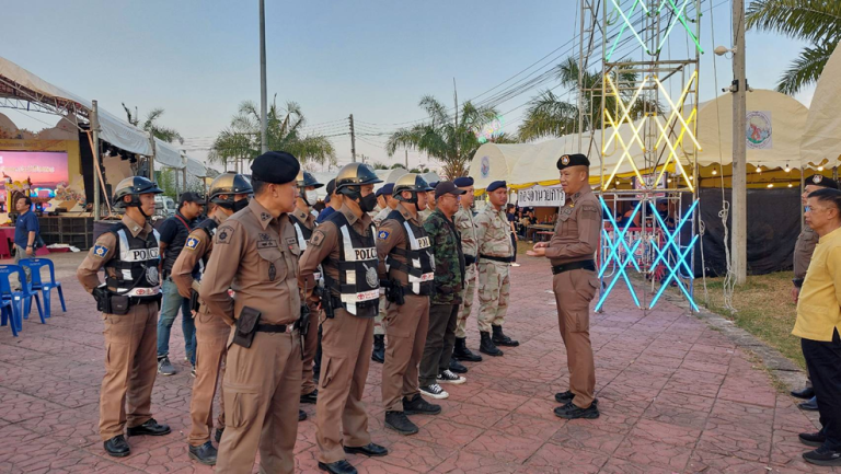 ออกตรวจตรา ปรากฎกาย ที่ชุมชน สถานที่สำคัญ สถานที่ท่องเที่ยว ดำเนินการตาม App Police ๔.๐; Red Box QR code ตามจุดตรวจบังคับในพื้นที่ Smart Safety Zone ๔.๐ และจุดตรวจรองในเขตตรวจ กุมภาพันธ์ 2568