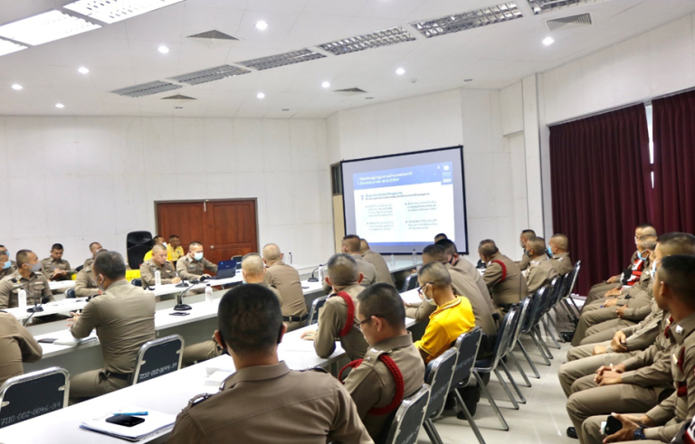 ชี้แจงข้อราชการให้แก่ข้าราชการตำรวจในสังกัด ตุลาคม 2567