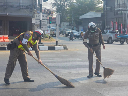 ผลการจับกุมคดีจราจร ประจำเดือน กุมภาพันธ์  2568